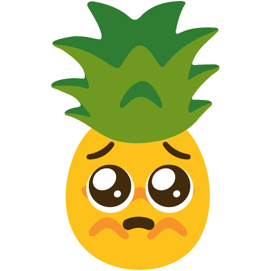 pleading face pineapple