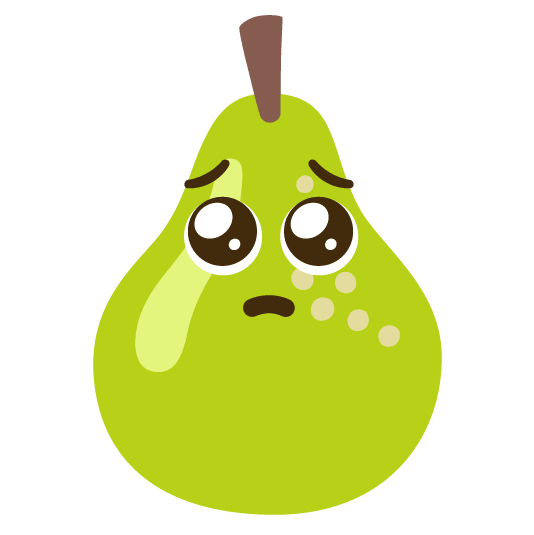 pleading face pear