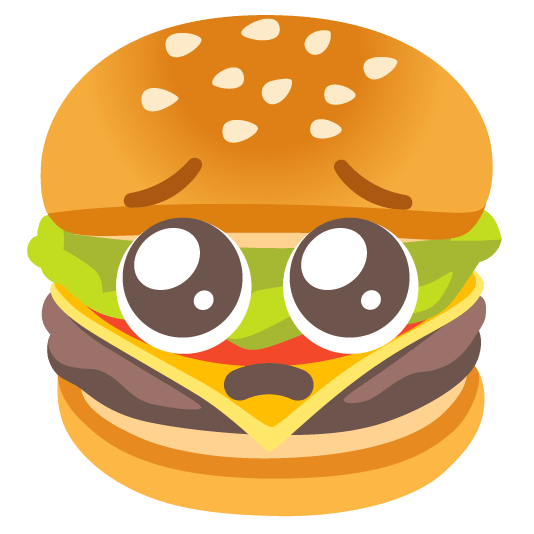 pleading face hamburger