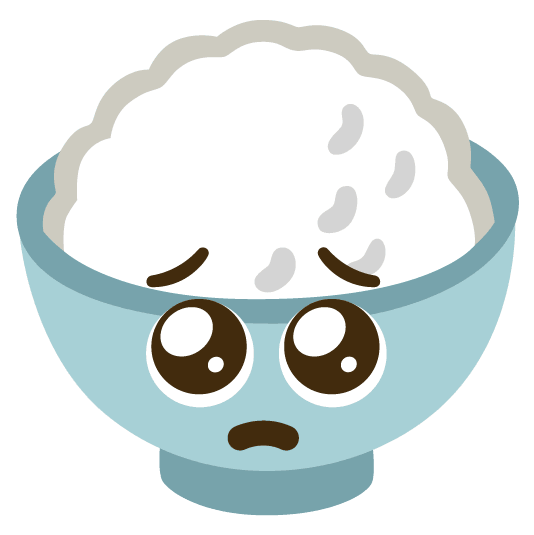 pleading face rice