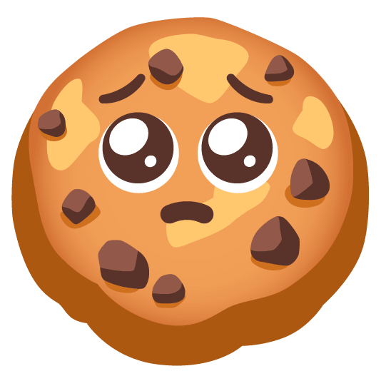 pleading face cookie