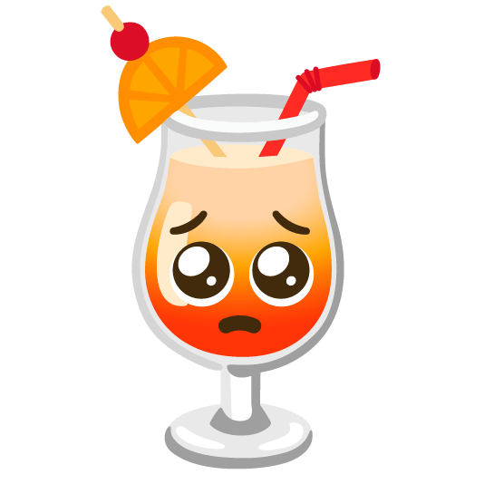 pleading face tropical drink