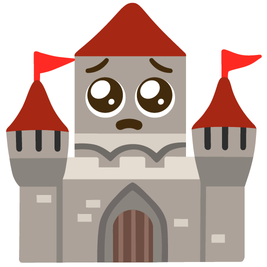 pleading face european castle