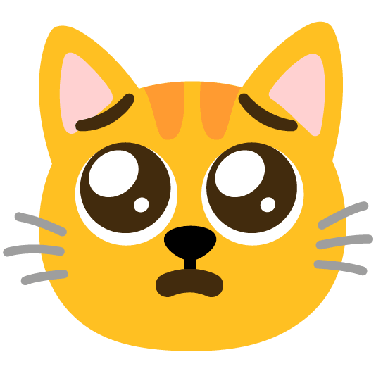 pleading face cat