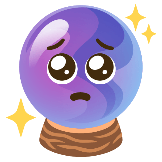 pleading face crystal ball