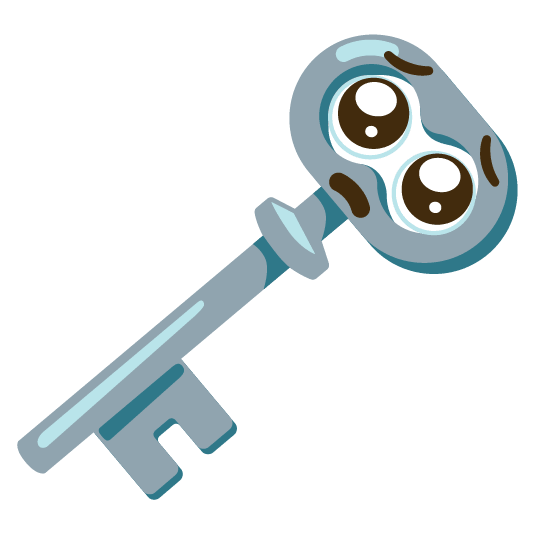 pleading face old key