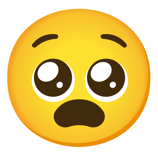 pleading face anguished