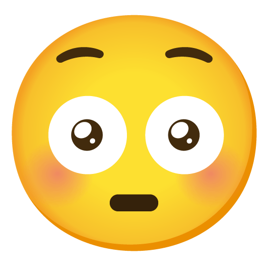 pleading face flushed