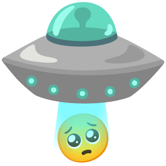 pleading face flying saucer