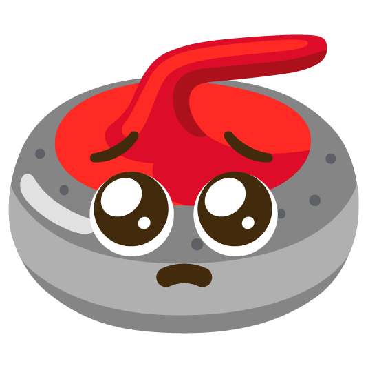 pleading face curling stone