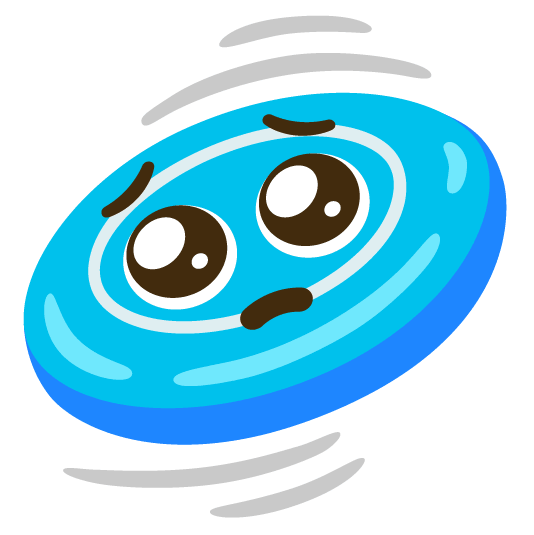 pleading face flying disc