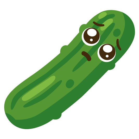 pleading face cucumber