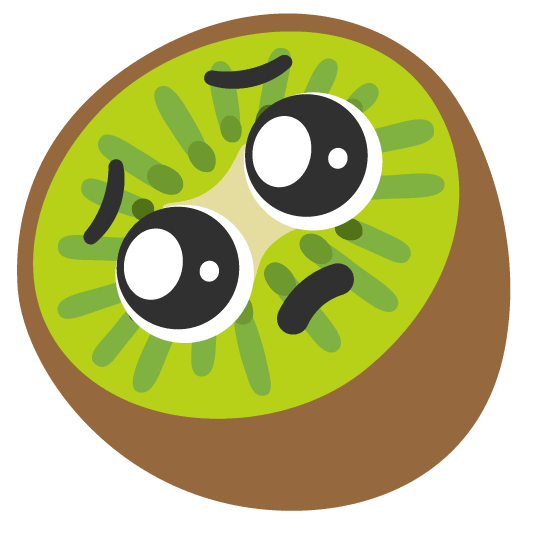 pleading face kiwifruit