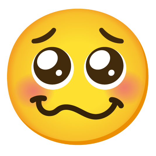 pleading face woozy face