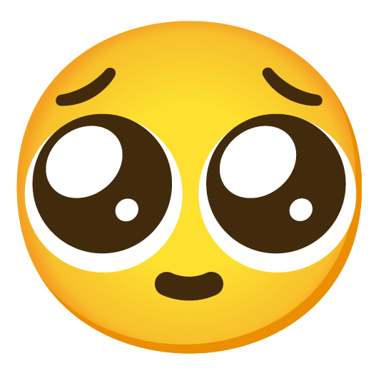 pleading face pleading face