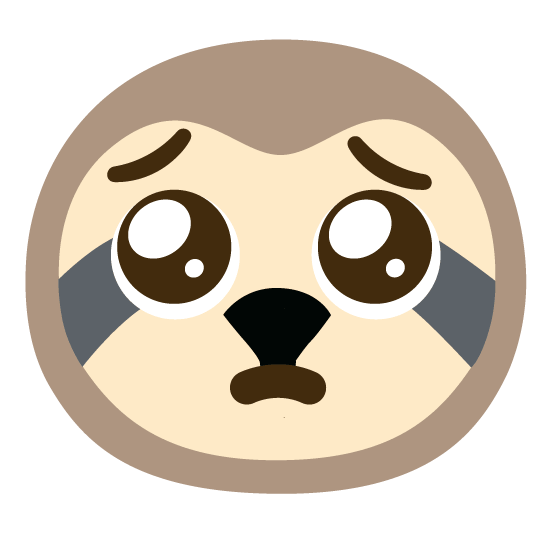 pleading face sloth