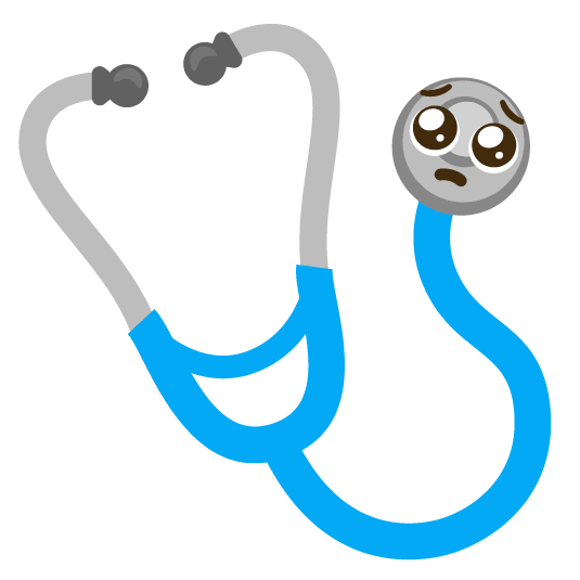 pleading face stethoscope