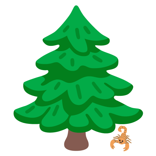 scorpion evergreen tree