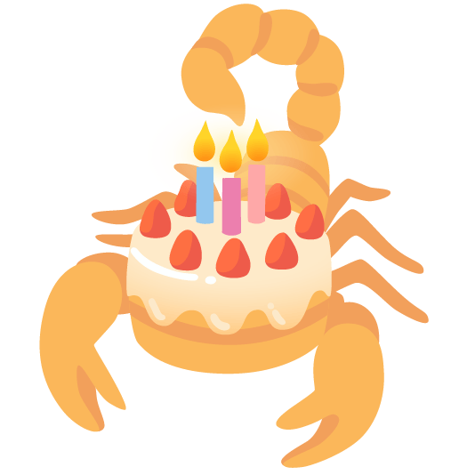scorpion birthday