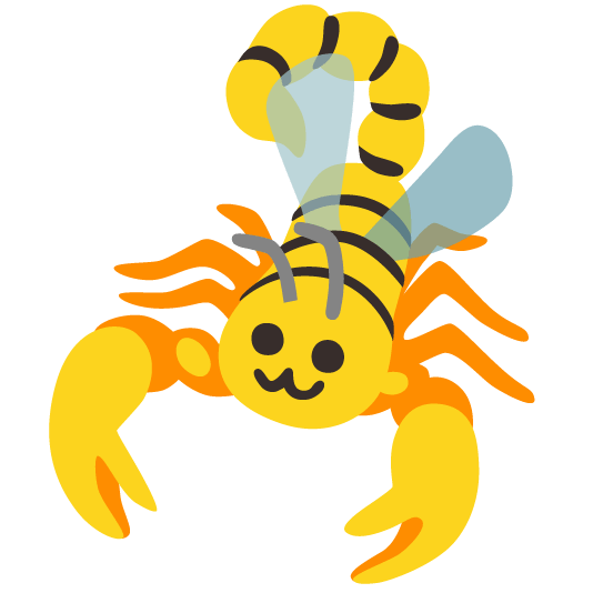 scorpion bee
