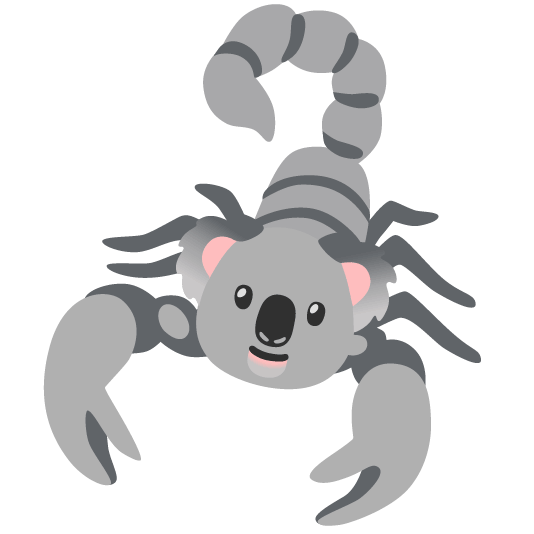 scorpion koala