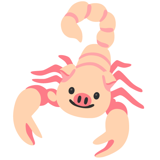 scorpion pig