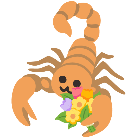 scorpion bouquet