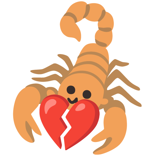 scorpion broken heart