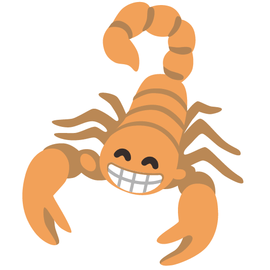 scorpion grin