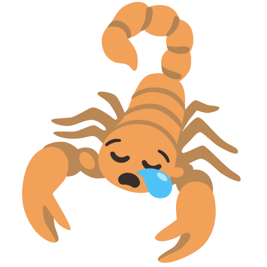 scorpion sleepy