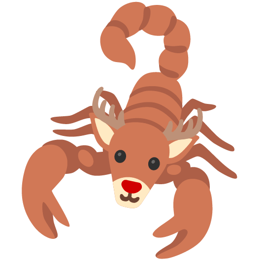 scorpion deer