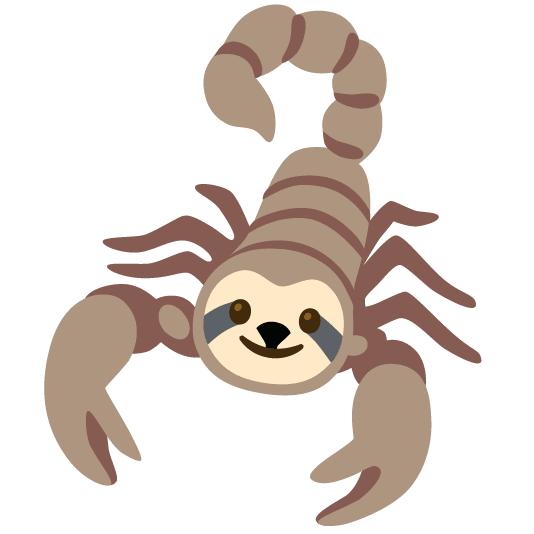 scorpion sloth