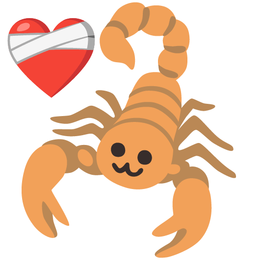 scorpion mending heart