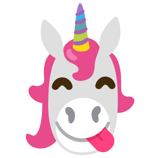 unicorn face yum