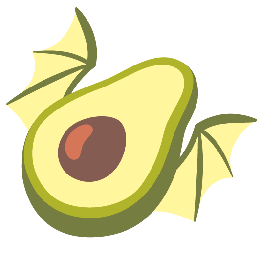 bat avocado