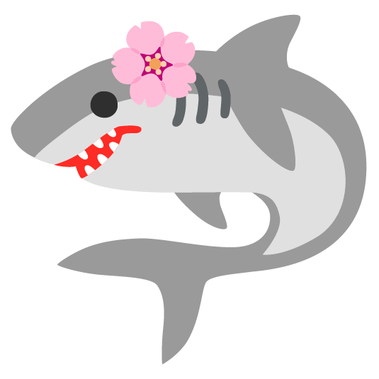 shark cherry blossom