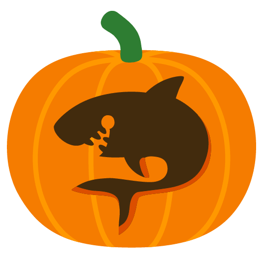 shark jack o lantern