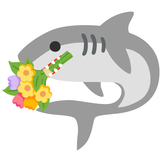 shark bouquet