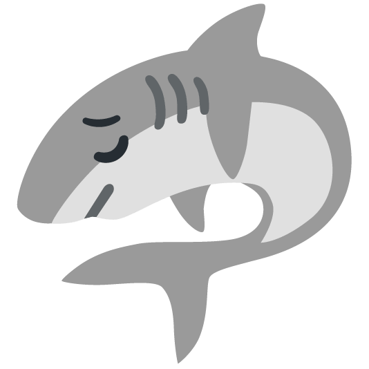 shark pensive