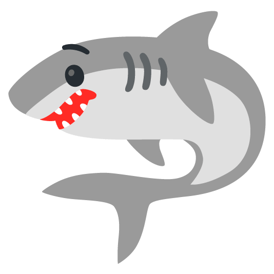 shark anguished