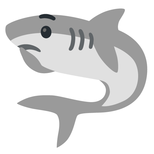 shark thinking face