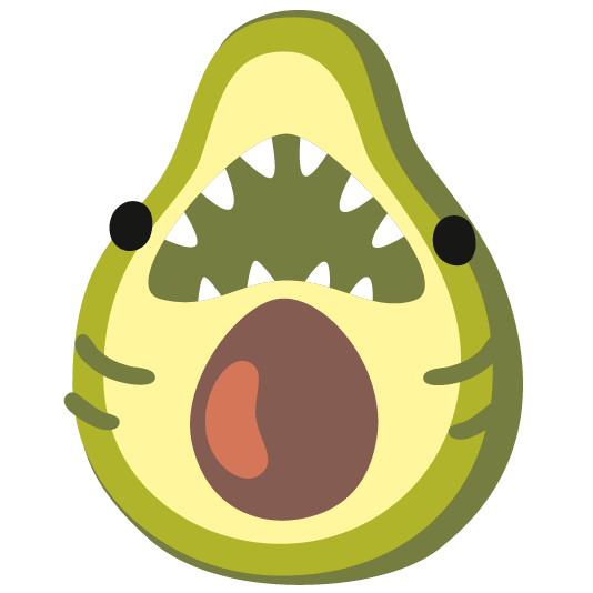 shark avocado
