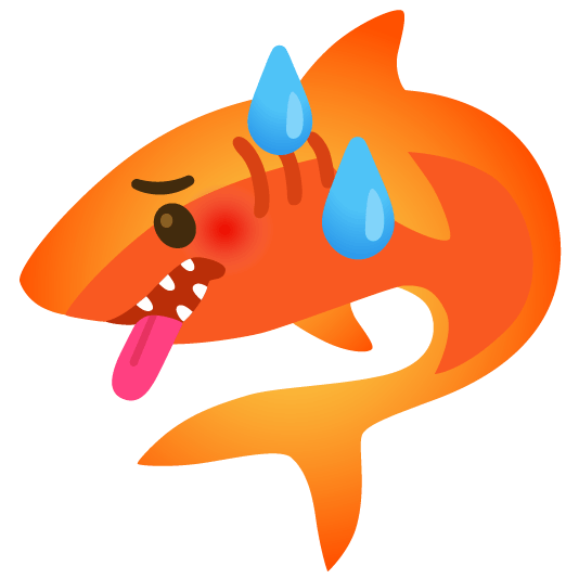 shark hot face