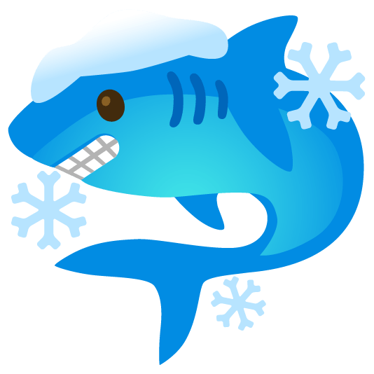shark cold face