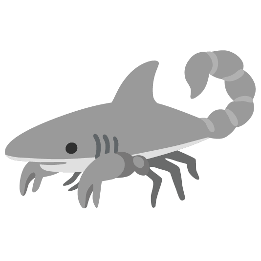 shark scorpion