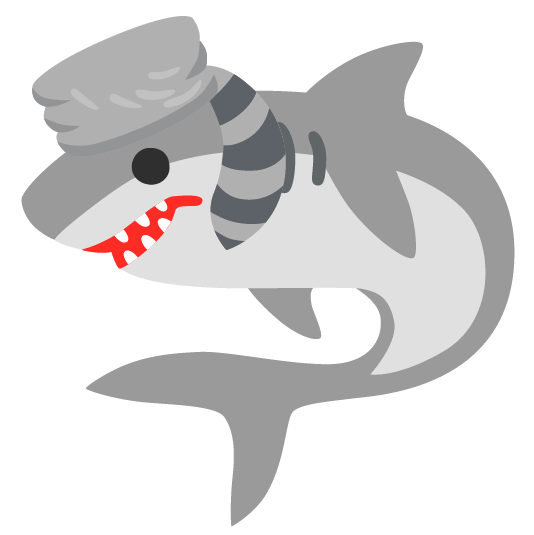 shark raccoon