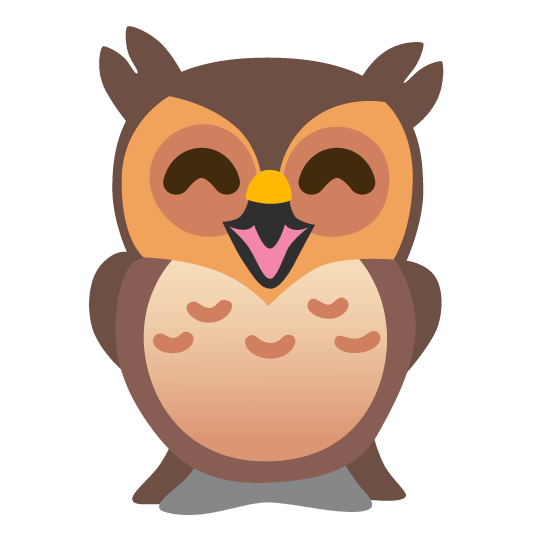 owl smile