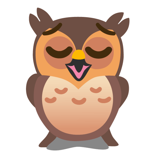 owl relieved
