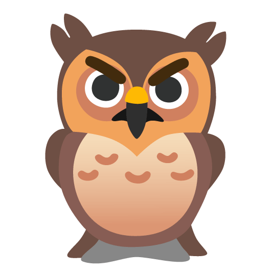 owl angry