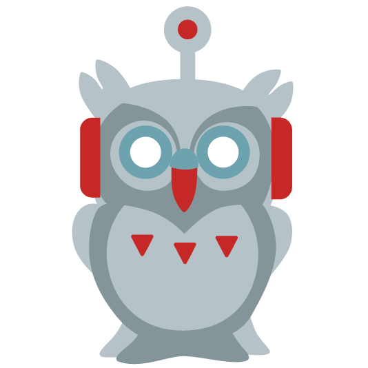 owl robot face
